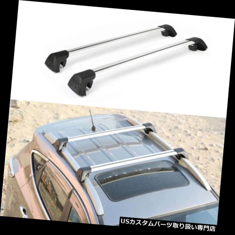 カーゴ ルーフ キャリア ベンツGLKシリーズ2010-15のために合う2X貨物ルーフラックの上の荷物のキャリア 2X Cargo Roof Rack Top Luggage Carrier Fit For Benz GLK Series 2010-15 【並行輸入品】|カスタムパーツ WORLD倉庫