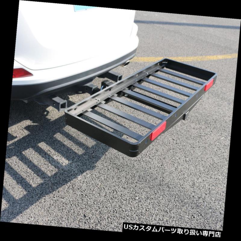 カーゴ ルーフ キャリア 50 "&times;20"折りたたみ式トラック車アルミ貨物キャリアマウントバスケット荷物ラック 50"x20" Folding Truck Car Aluminum Cargo Carrier Mounted Basket Luggage Rack 【並行輸入品】｜カスタムパーツ WORLD倉庫