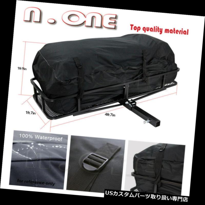 カーゴ ルーフ キャリア リアヒッチバスケット荷物貨物キャリアホルダーラック収納コンボフィットAstro .etc Rear Hitch Basket Luggage Cargo Carrier Holder Rack Storage Combo Fit Astro .etc 【並行輸入品】｜カスタムパーツ WORLD倉庫