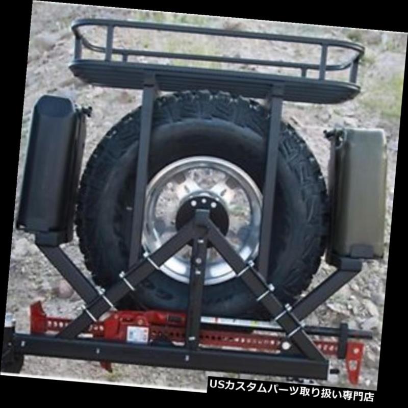カーゴ ルーフ キャリア すべてのRH4X4タイヤキャリアのためのROCKHARD 4x4の部品RH2004ロックラックカーゴバスケット ROCKHARD 4x4 PARTS RH2004 Rock Rack Cargo Basket For All RH4X4 Tire Carriers 【並行輸入品】｜カスタムパーツ WORLD倉庫
