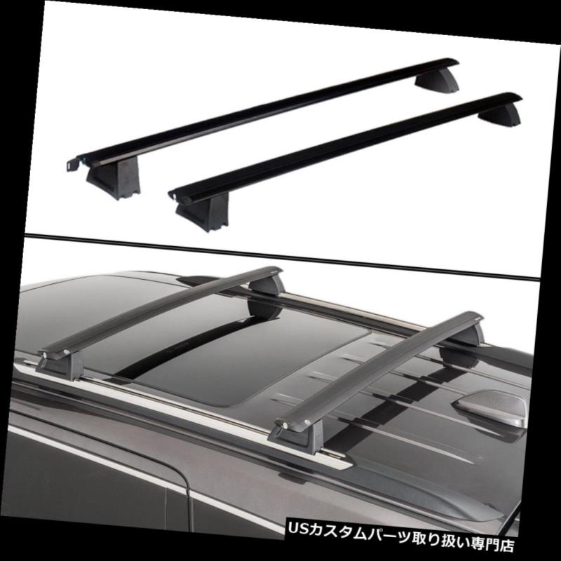 カーゴ ルーフ キャリア 11-18ジープグランドチェロキーOEスタイルルーフラックカーゴ荷物キャリアバーセット For 11-18 Jeep Grand Cherokee OE Style Roof Rack Cargo Luggage Carrier Bars Set 【並行輸入品】