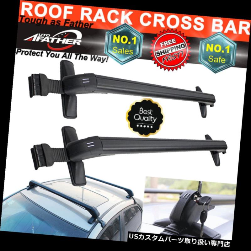 カーゴ ルーフ キャリア トヨタRAV4ハイランダー4ランナー車のルーフクロスバー荷物貨物キャリアラック For Toyota RAV4 Highlander 4Runner Car Roof Crossbars Luggage Cargo Carrier Rack 【並行輸入品】