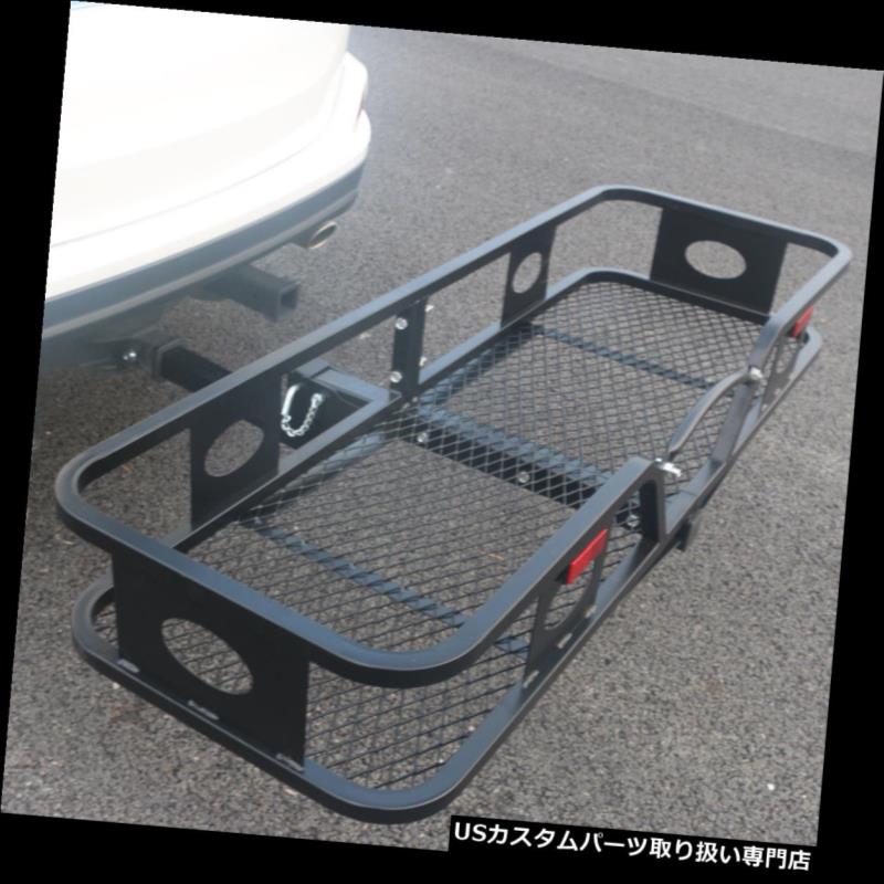カーゴ ルーフ キャリア ヒッチマウント折りたたみ式貨物運搬船黒 Hitch Mounted Folding Cargo Carrier Black 【並行輸入品】｜カスタムパーツ WORLD倉庫