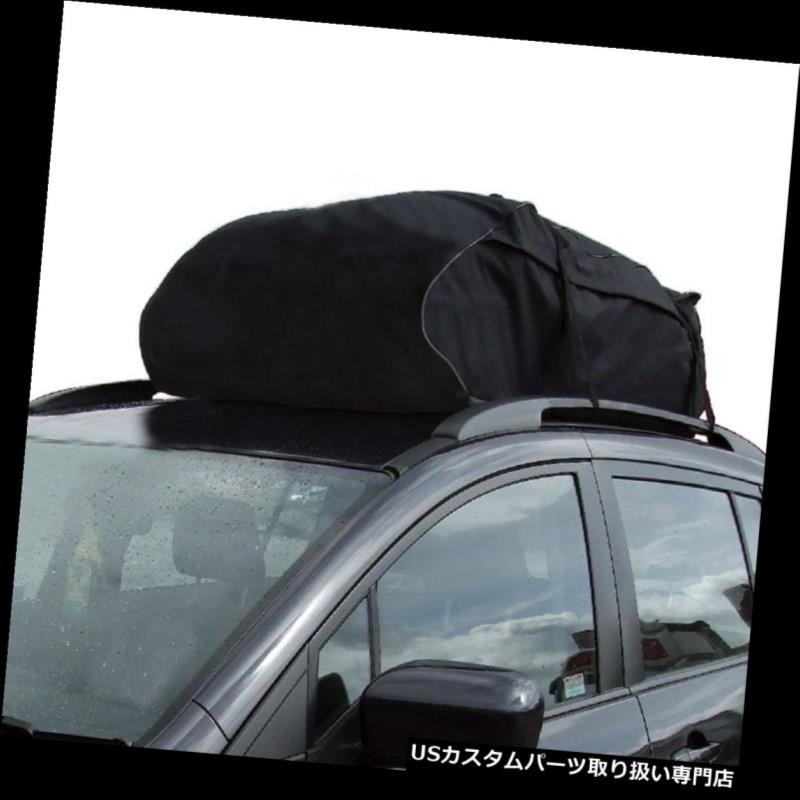 カーゴ ルーフ キャリア ユニバーサルカールーフバッグ防水ラック貨物キャリア荷物収納ツーリングSUV Universal Car Roof Bag Waterproof Rack Cargo Carrier Luggage Storage Touring SUV 【並行輸入品】