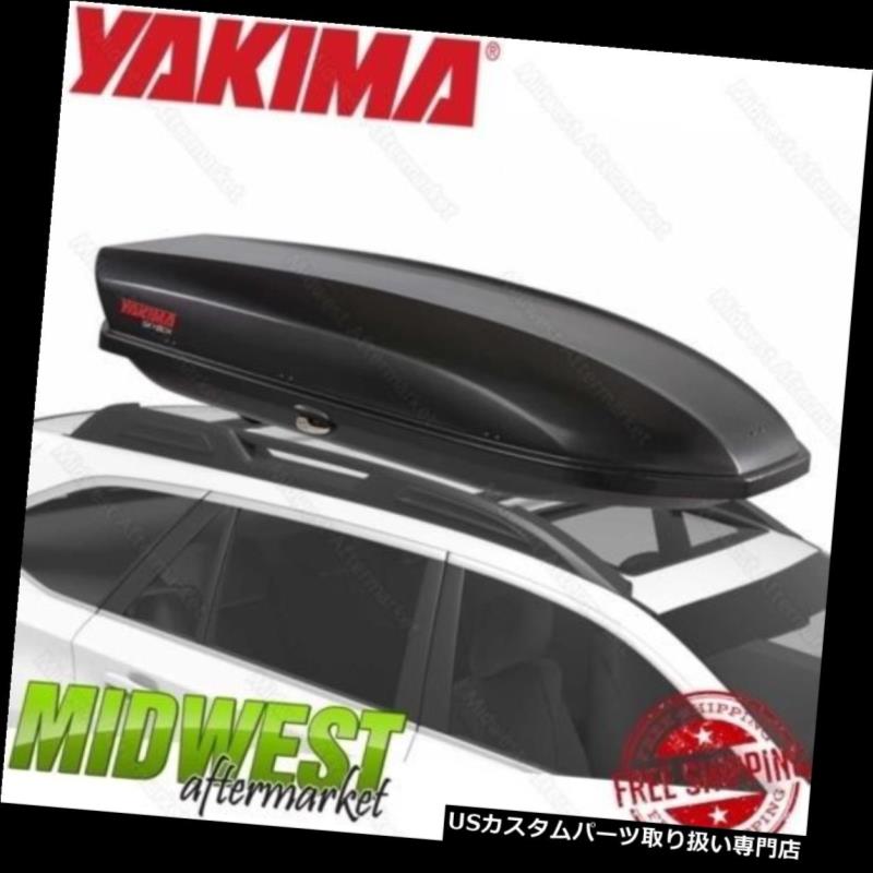 カーゴ ルーフ キャリア Yakima Universal Skybox 16 Carboniteカーゴキャリア Yakima Universal Skybox 16 Carbonite Cargo Carrier 【並行輸入品】｜カスタムパーツ WORLD倉庫