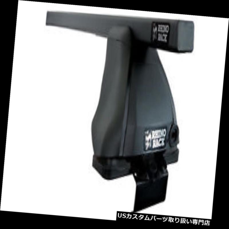 カーゴ ルーフ キャリア Rhinoラック2500ユーロブラックダイレクトフィットスチールルーフラッククロスバーキットJB0444 Rhino Rack 2500 Euro Black Direct Fit Steel Roof Rack Crossbars Kit JB0444 【並行輸入品】｜カスタムパーツ WORLD倉庫