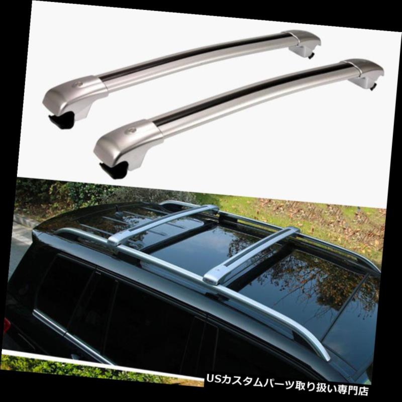 カーゴ ルーフ キャリア キャデラックSRX 2010-2016 2ピース貨物ルーフラックサイドレールバー荷物キャリア For Cadillac SRX 2010-2016 2pc Cargo Roof Rack Side Rails Bars Luggage Carriers 【並行輸入品】｜カスタムパーツ WORLD倉庫
