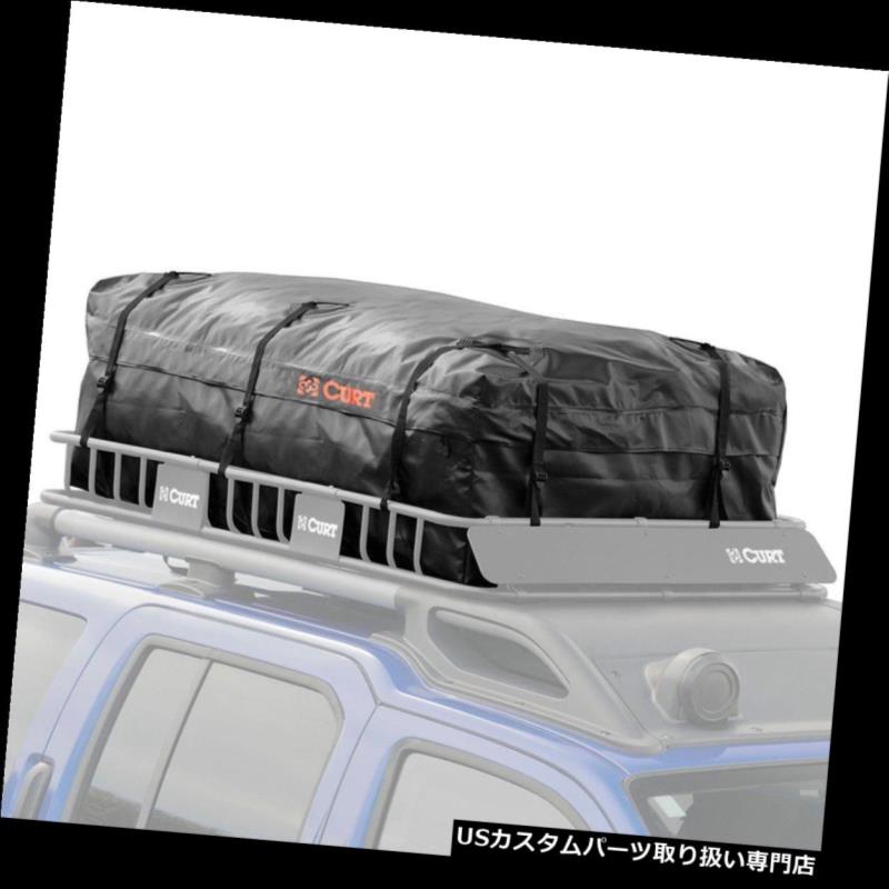 カーゴ ルーフ キャリア CURT 18221防水ルーフトップキャリア貨物バッグ59 "x 34" x 18 " CURT 18221 Waterproof Roof Top Carrier Cargo Bag 59" x 34" x 18" 【並行輸入品】|カスタムパーツ WORLD倉庫