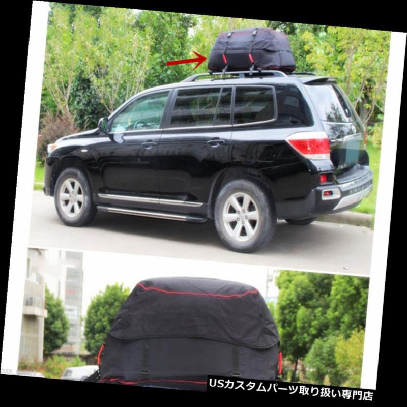 カーゴ ルーフ キャリア 旅行車SUVのための防水屋根の上のキャリアの貨物袋の棚の貯蔵の荷物 Waterproof Roof Top Carrier Cargo Bag Rack Storage Luggage for Travel Car SUV 【並行輸入品】｜カスタムパーツ WORLD倉庫