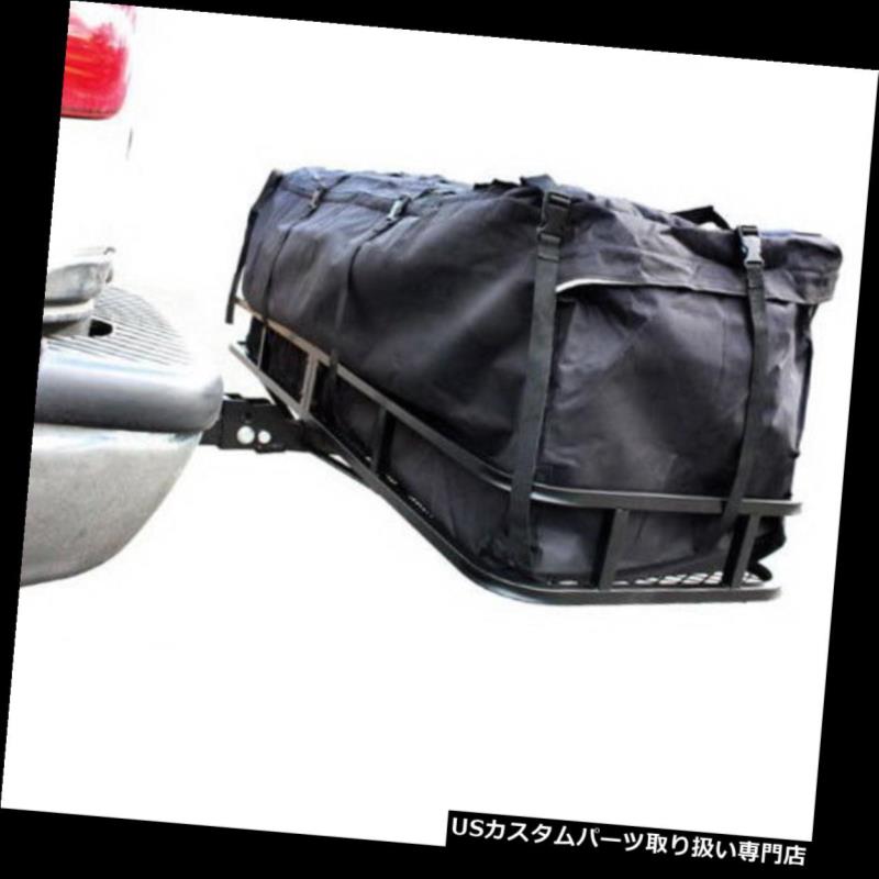 カーゴ ルーフ キャリア 荷物バスケットトレイヒッチマウントされた貨物キャリア防水バッグコンボ60 "X 20"新しい Luggage Basket Tray Hitch Mounted Cargo Carrier Waterproof Bag Combo 60"X20" New 【並行輸入品】｜カスタムパーツ WORLD倉庫