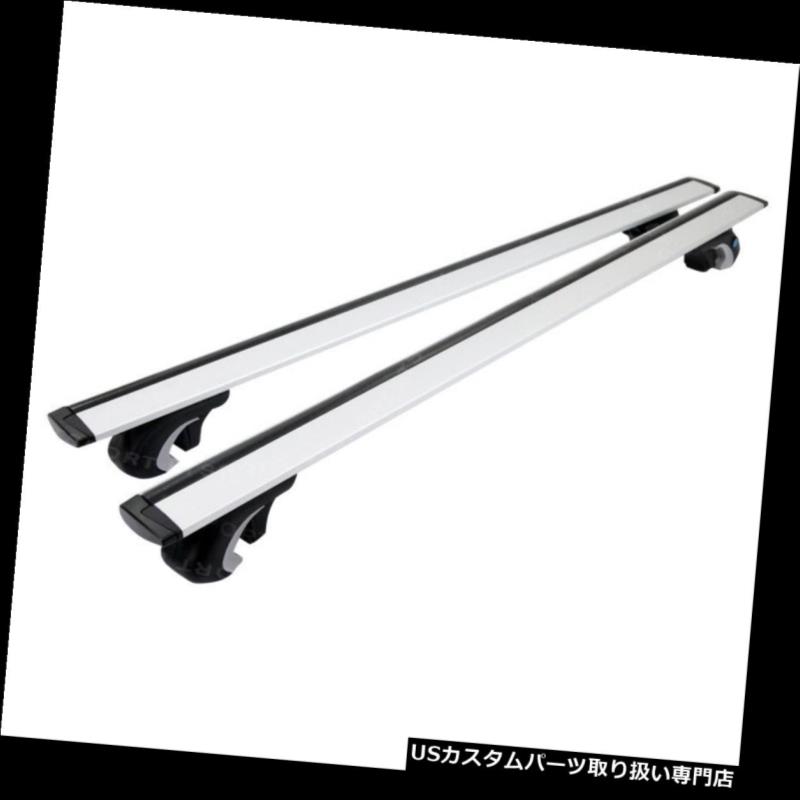 カーゴ ルーフ キャリア トップルーフエアロダイナミッククロスバーアジャスタブルセットトラベル貨物荷物ラック TOP ROOF AERODYNAMIC CROSSBAR ADJUSTABLE SET TRAVEL CARGO LUGGAGE RACK 【並行輸入品】|カスタムパーツ WORLD倉庫