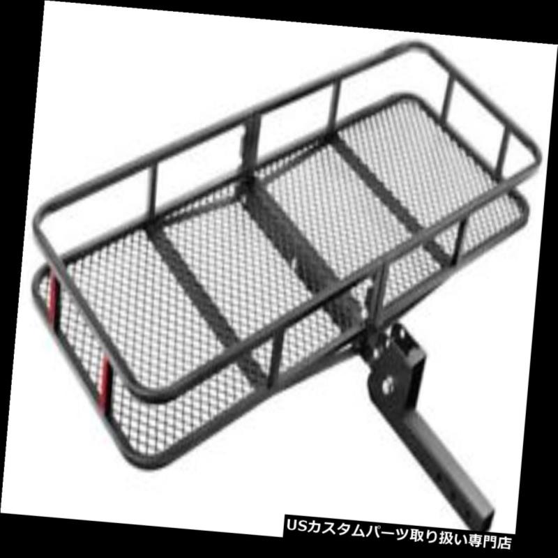 カーゴ ルーフ キャリア バスケット折りたたみ式貨物ヒッチマウント貨物バスケット60 "L x 24" W x 6 "Hキャリア荷物 Basket Folding Cargo Hitch Mount Cargo Basket 60"L x 24"W x 6"H Carrier Luggage 【並行輸入品】｜カスタムパーツ WORLD倉庫
