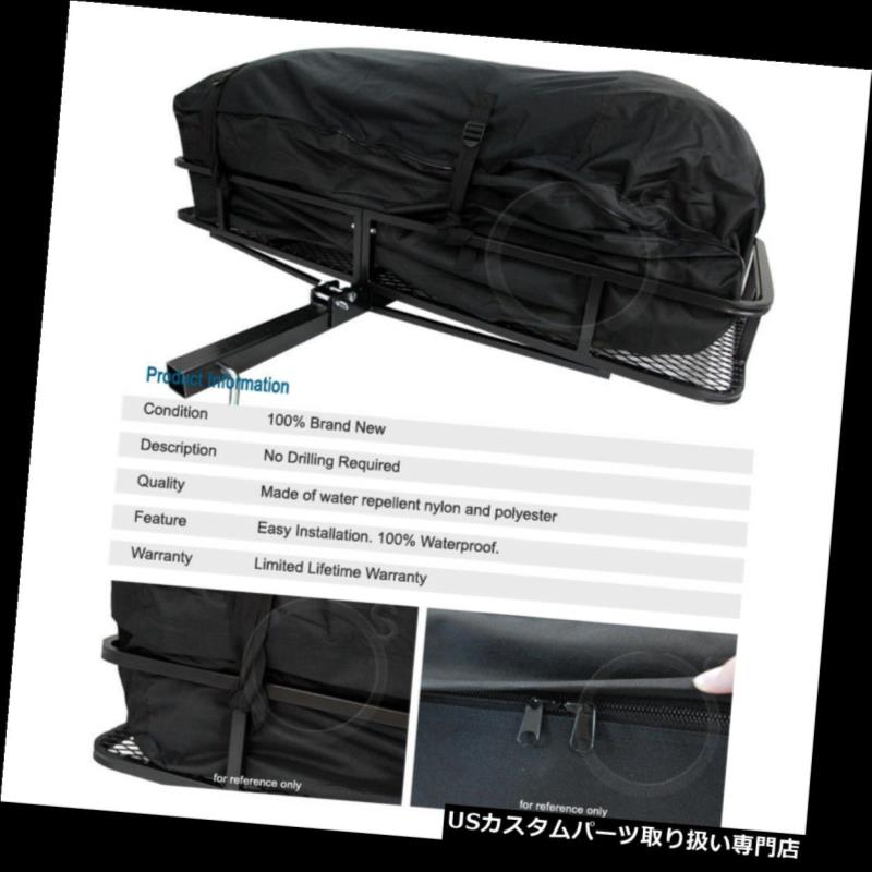 カーゴ ルーフ キャリア テールヒッチマウントラック荷物かごカーゴキャリアーストレージ ダッジ用バッグ Tail Hitch Mount Rack Luggage Basket Cargo Carrier Storage & Bag For Dodge 【並行輸入品】|カスタムパーツ WORLD倉庫
