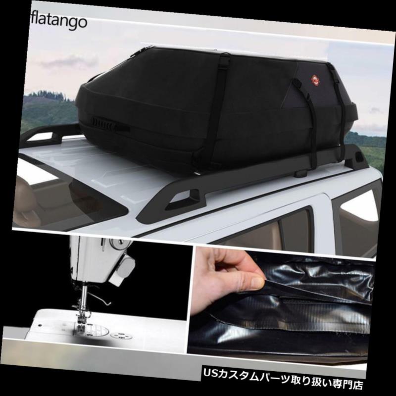 カーゴ ルーフ キャリア 防水携帯用車のVan Suvの屋根の上の貨物棚のキャリアの荷物旅行袋 Portable Car Van Suv Roof Top Cargo Rack Carrier Luggage Travel Bag Waterproof 【並行輸入品】|カスタムパーツ WORLD倉庫