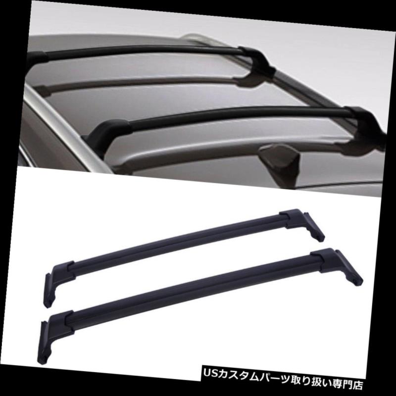 カーゴ ルーフ キャリア 2016-2018ビュイックエンビジョンブラックアルミトップルーフラッククロスバーの1ペア 1 Pair For 2016-2018 Buick Envision Black Aluminum Top Roof Rack Cross Bars 【並行輸入品】｜カスタムパーツ WORLD倉庫
