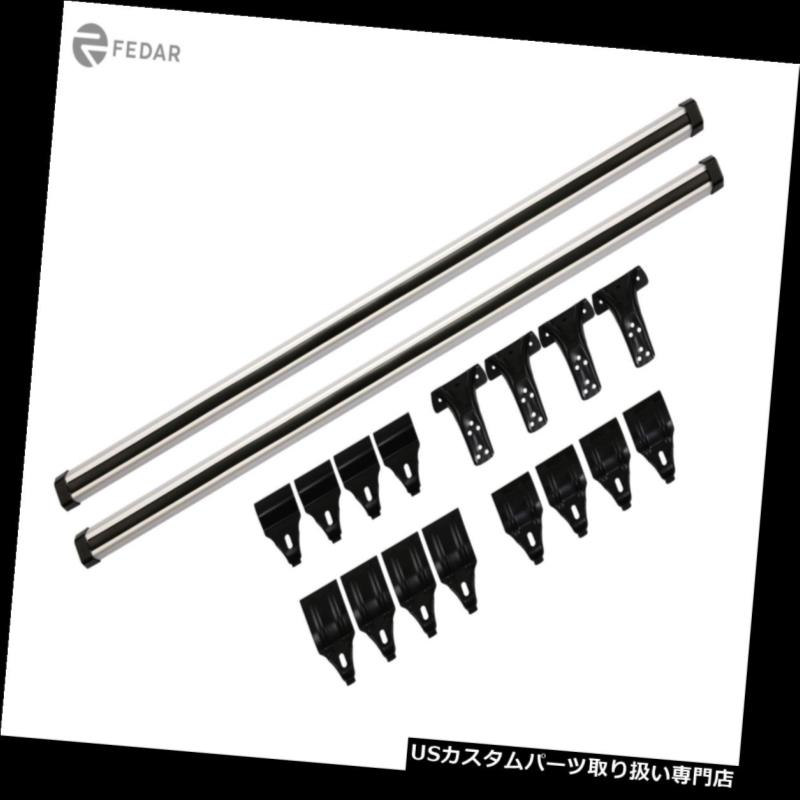 カーゴ ルーフ キャリア FedarユニバーサルアジャスタブルSUVトップルーフラッククロスバーカーゴキャリア Fedar Universal Adjustable SUV Top Roof Rack Cross Bar Cargo Carrier 【並行輸入品】|カスタムパーツ WORLD倉庫