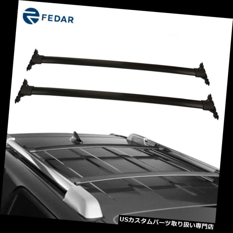カーゴ ルーフ キャリア Fedarは2008-2013年に適合するトヨタハイランダールーフラッククロスバーカーゴキャリア Fedar Fits 2008-2013 Toyota Highlander Roof Rack Cross Bar Cargo Carrier 【並行輸入品】