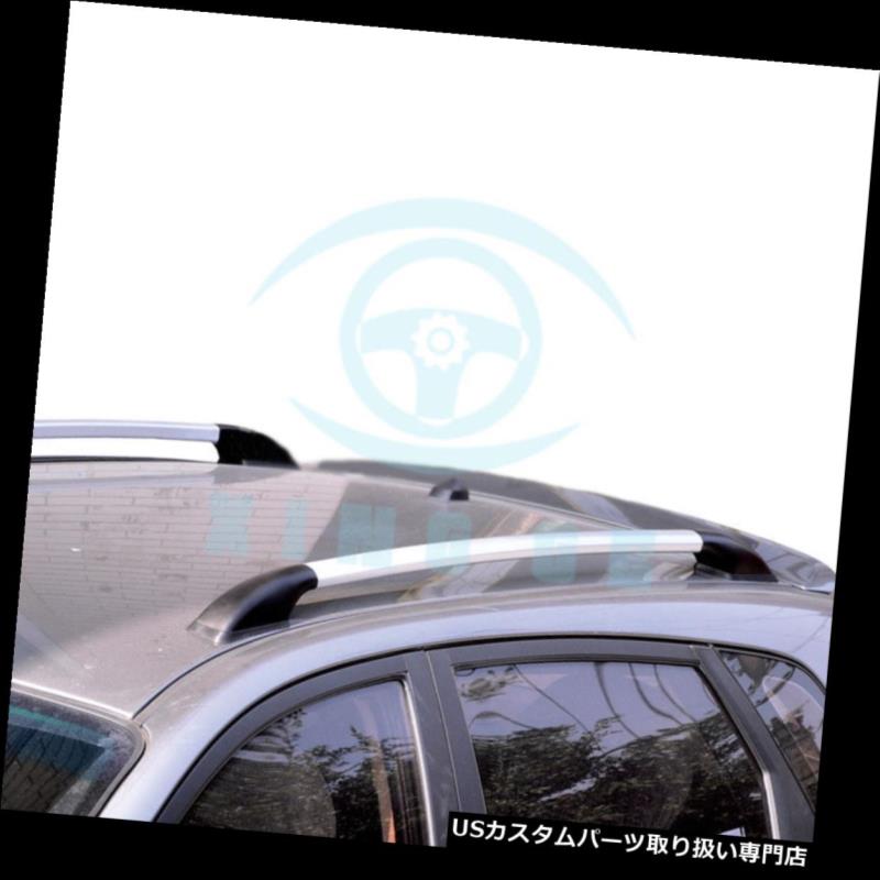 カーゴ ルーフ キャリア ホンダ適合2006-2017年のための合金車の貨物屋根の上の棚の荷物キャリアバー銀 Alloy Car Cargo Roof Top Rack Luggage Carrier Bar Silver For Honda Fit 2006-2017 【並行輸入品】|カスタムパーツ WORLD倉庫