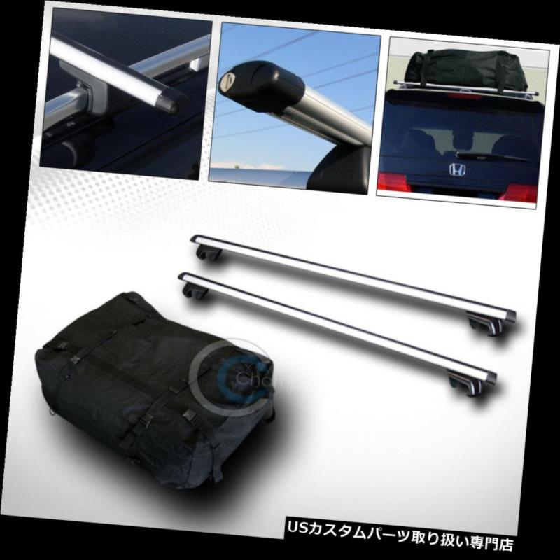 カーゴ ルーフ キャリア 50 "シルバーオーバルアジャスタブルルーフラッククロスバー+ウォータープルーフ FカーゴキャリアバッグC6 50" SILVER OVAL ADJUSTABLE ROOF RACK CROSS BARS+WATERPROOF CARGO CARRIER BAG C6 【並行輸入品】｜カスタムパーツ WORLD倉庫 52,668円