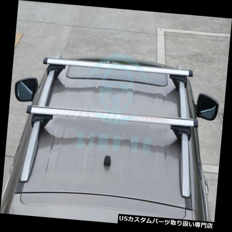 カーゴ ルーフ キャリア トヨタハイランダー2009年-15年のための黒い合金のカーカーゴキャリアのクロスバーのルーフラック Black Alloy Car Cargo Carrier Cross Bar Roof Racks For Toyota Highlander 2009-15 【並行輸入品】|カスタムパーツ WORLD倉庫