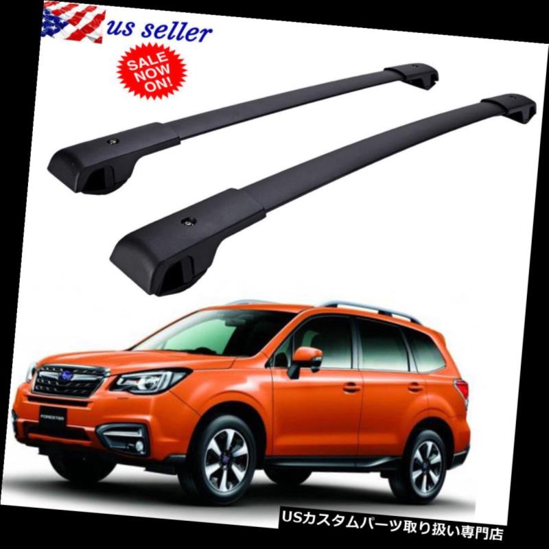 カーゴ ルーフ キャリア スバルフォレスター2014 2015 2016 2016 2017 2018用ルーフラッククロスバー貨物キャリア Roof Rack Cross Bars Cargo Carrier For Subaru Forester 2014 2015 2016 2017 2018 【並行輸入品】