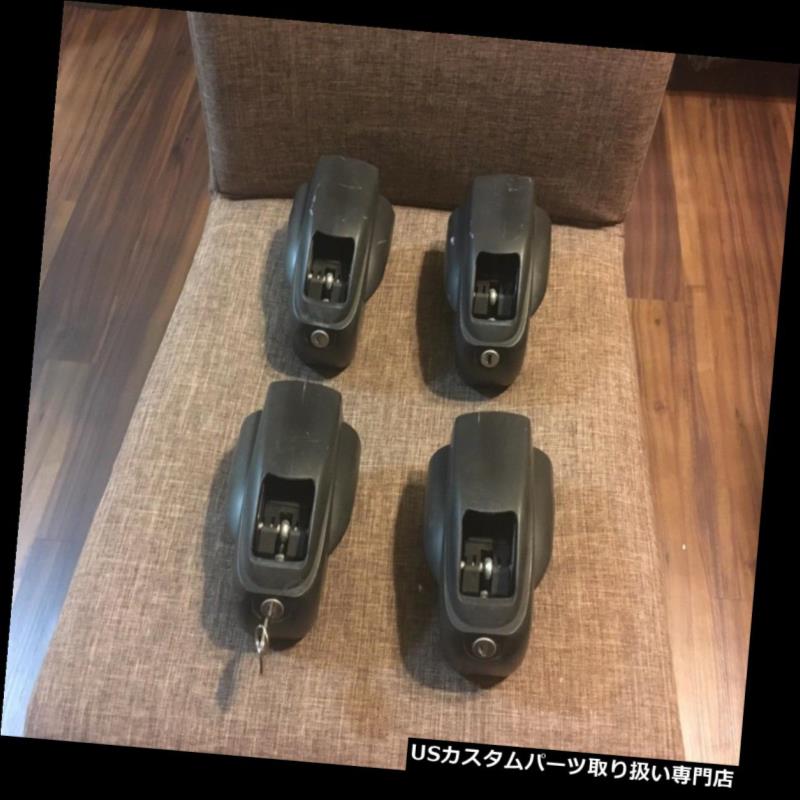 カーゴ ルーフ キャリア Passat and Jettaワゴンルーフラックキャリアトップカーゴスクエアクロスバーフットパックキット Passat And Jetta Wagon Roof Rack Carrier Top Cargo Square Crossbar Footpack Kit 【並行輸入品】
