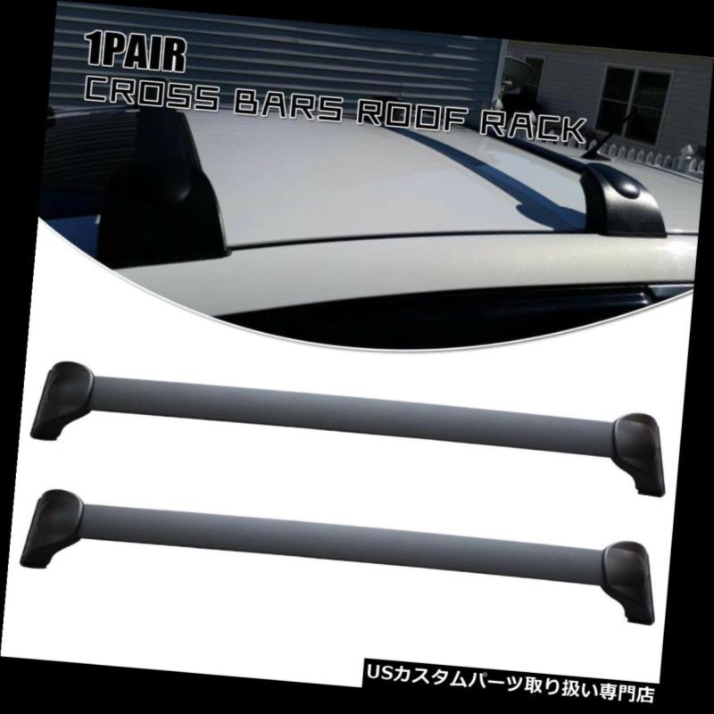 カーゴ ルーフ キャリア 2007?2012年製マツダCX-7ルーフラッククロスバーカーゴキャリアブラック Fits 2007-2012 Mazda CX-7 Roof Rack Cross Bar Cargo Carrier Black 【並行輸入品】|カスタムパーツ WORLD倉庫