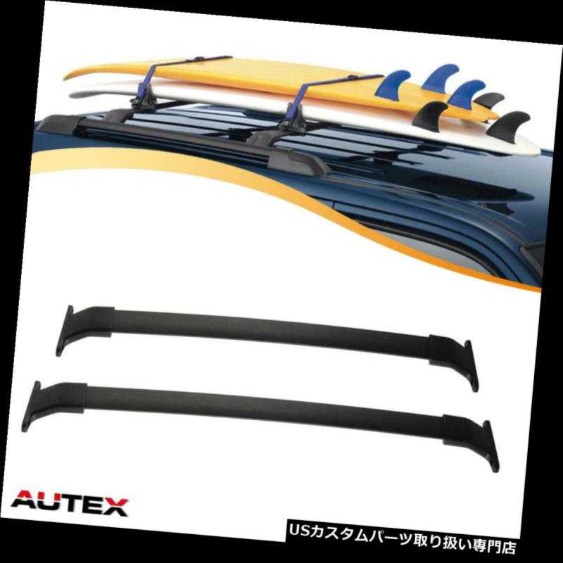 カーゴ ルーフ キャリア フィット11-13ホンダオデッセイブラッククロスバートップルーフラックカーゴ荷物キャリア Fit 11-13 Honda Odyssey Black Cross Bars Top Roof Rack Cargo Luggage Carrier 【並行輸入品】|カスタムパーツ WORLD倉庫