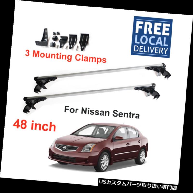 カーゴ ルーフ キャリア 日産セントラ2007-2011年のための車の屋根の十字バーの貨物荷物のキャリアの棚新しい Car Roof Cross Bar Cargo Luggage Carrier Racks For Nissan Sentra 2007-2011 NEW 【並行輸入品】