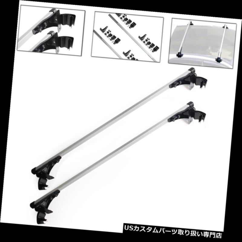 カーゴ ルーフ キャリア 47 ''カートップルーフクロスバークロスバー荷物カーゴキャリアラックウィンドウフレーム 47'' Car Top Roof Cross Bars Crossbars Luggage Cargo Carrier Rack Window Frame 【並行輸入品】