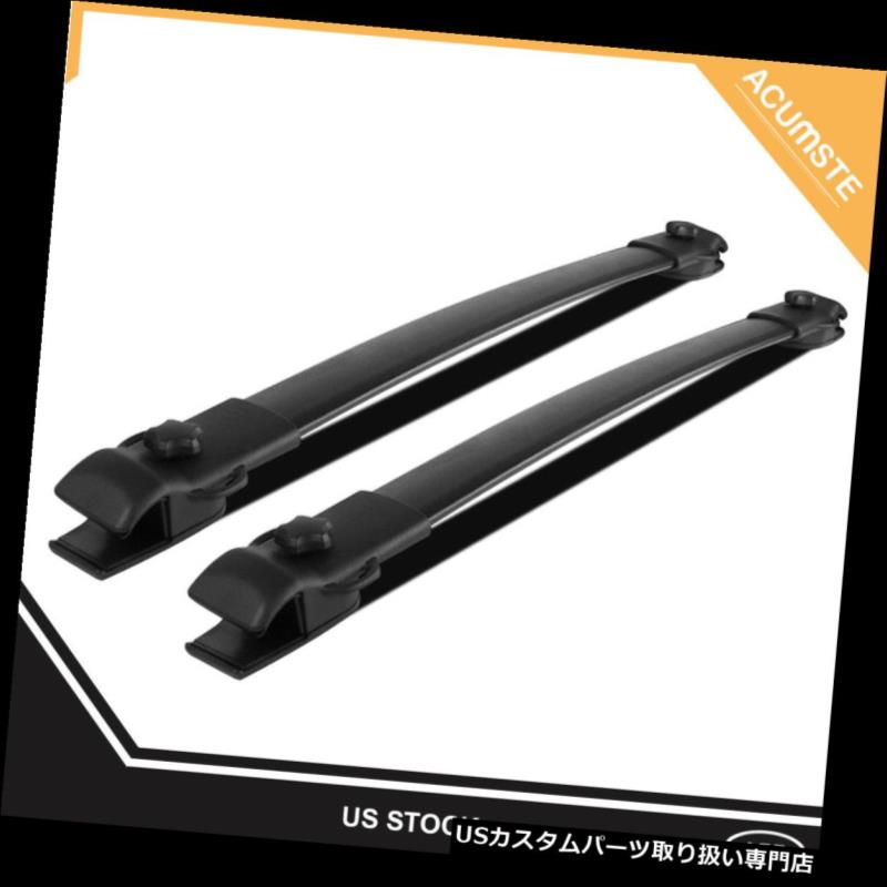 カーゴ ルーフ キャリア 2011-2018トヨタシエナのための車の屋根の上の十字バーの荷物の貨物運搬船の棚 Car Roof Top Cross Bar Luggage Cargo Carrier Rack For 2011-2018 Toyota Sienna 【並行輸入品】