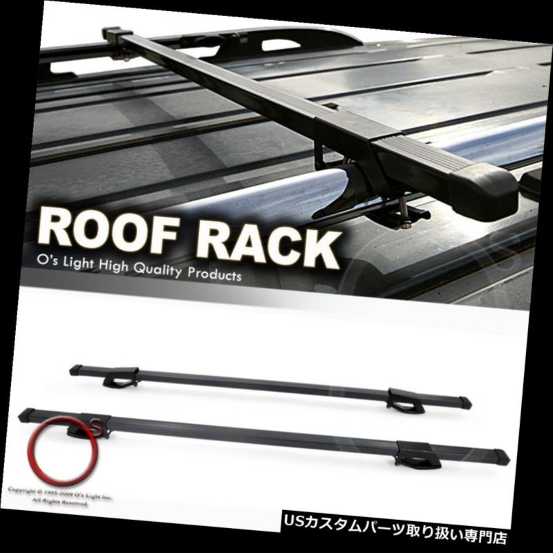 カーゴ ルーフ キャリア 96-00 PLYMOUTH GRAND VOYAGERブラックルーフラックトップ48インチカーゴスクエアクロスバーキット 96-00 PLYMOUTH GRAND VOYAGER Black Roof Rack Top 48" Cargo Square Crossbar Kit 【並行輸入品】｜カスタムパーツ WORLD倉庫