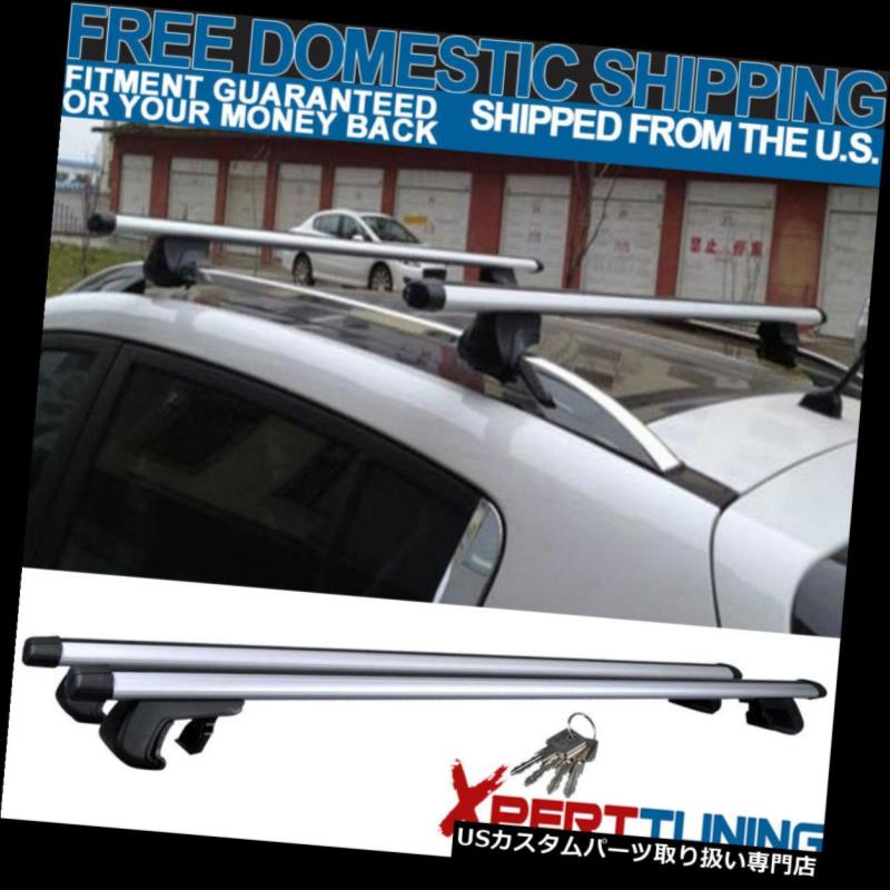 カーゴ ルーフ キャリア 48インチアルミアジャスタブルトップルーフラッククロスバーキャリア120CM用 Fit For 48 Inch Aluminum Adjustable Top Roof Rack Cross Bars Carrier 120CM 【並行輸入品】｜カスタムパーツ WORLD倉庫
