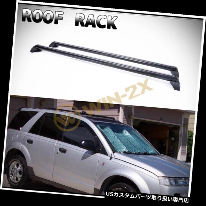 カーゴ ルーフ キャリア 2ピースblkアルミOEスタイルルーフラッククロスバーカーゴキャリアフィット02-07サターンヴュー 2pc Blk Aluminum OE Style Roof Rack Cross Bar Cargo Carrier Fit 02-07 Saturn Vue 【並行輸入品】|カスタムパーツ WORLD倉庫
