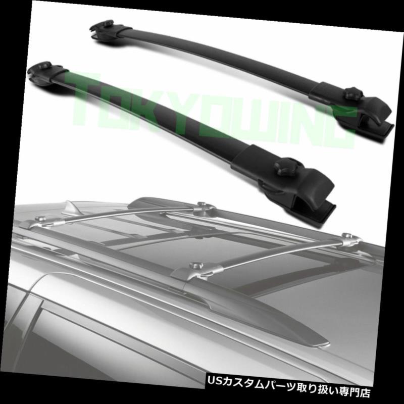カーゴ ルーフ キャリア 2011-2017トヨタシエナクロスバールーフ荷物カーゴキャリアラックアルミ For 2011-2017 Toyota Sienna Cross Bars Roof Luggage Cargo Carrier Rack Aluminum 【並行輸入品】