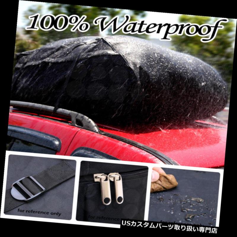 カーゴ ルーフ キャリア ジープ大型貨物バッグ荷物キャリアカーテールヒッチマウントラック収納 Fit Jeep Heavy-Duty Cargo Bag Luggage Carrier Car Tail Hitch Mount Rack Storage 【並行輸入品】