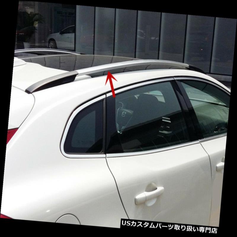 カーゴ ルーフ キャリア ボルボV40 2013-2016自動貨物トップルーフラッククロス荷物キャリアバーにフィット Fit For Volvo V40 2013-2016 Auto Cargo Top Roof Rack Cross Luggage Carrier Bars 【並行輸入品】|カスタムパーツ WORLD倉庫