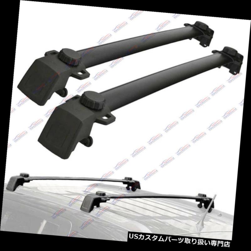 USカーゴ、ルーフキャリアジープコンパスクロスバー20172018ルーフレールOEスタイル収納用ルーフラックRoofRackforJeepCompassCrossBar20172018RoofRailsOEStyleStorage