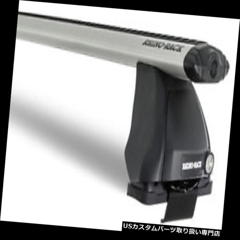 カーゴ ルーフ キャリア Rhino Rack USA - 2500 Vortex 2 BarシルバールーフラックシステムJA8658 Rhino Rack USA - 2500 Vortex 2 Bar Silver Roof Rack System JA8658 【並行輸入品】