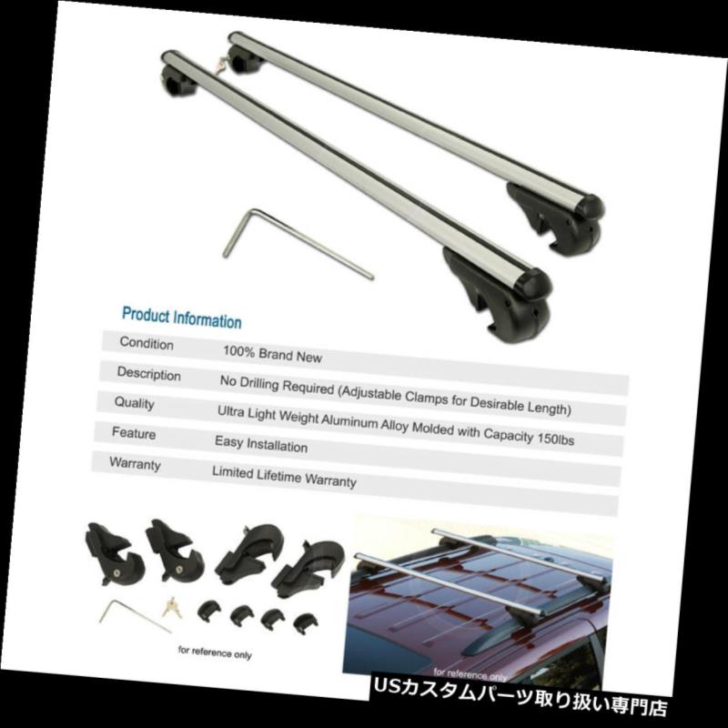 カーゴ ルーフ キャリア 96-00 PLYMOUTH GRAND VOYAGERアルミルーフラッククロスバーカーゴキャリアw /キー 96-00 PLYMOUTH GRAND VOYAGER Aluminum Roof Rack Cross Bars Cargo Carrier w/ Keys 【並行輸入品】｜カスタムパーツ WORLD倉庫
