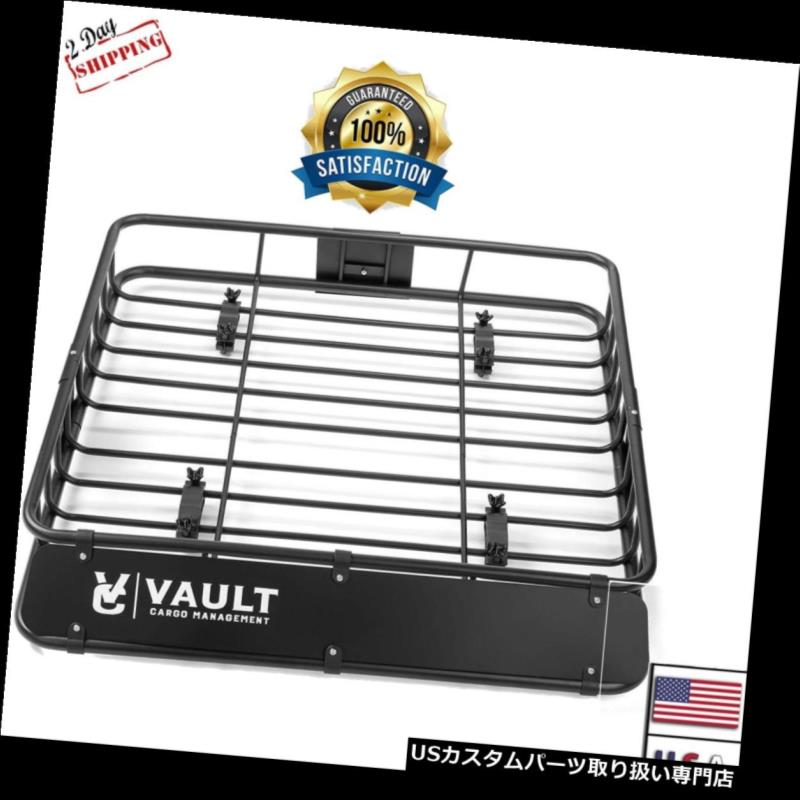 カーゴ ルーフ キャリア トップオブカーストレージカーゴキャリアルーフラックストレージユニバーサルルーフバスケット Top Of Car Storage Cargo Carrier Roof Rack Storage Universal Roof Basket 【並行輸入品】 58,410円