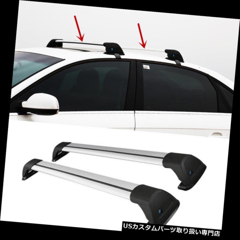 カーゴ ルーフ キャリア ベンツCLA 2013-16のための2pc黒い合金車のルーフラックの手荷物キャリアの貨物ホールダー 2pc Black Alloy Car Roof Rack Baggage carrier cargo Holder For Benz CLA 2013-16 【並行輸入品】｜カスタムパーツ WORLD倉庫