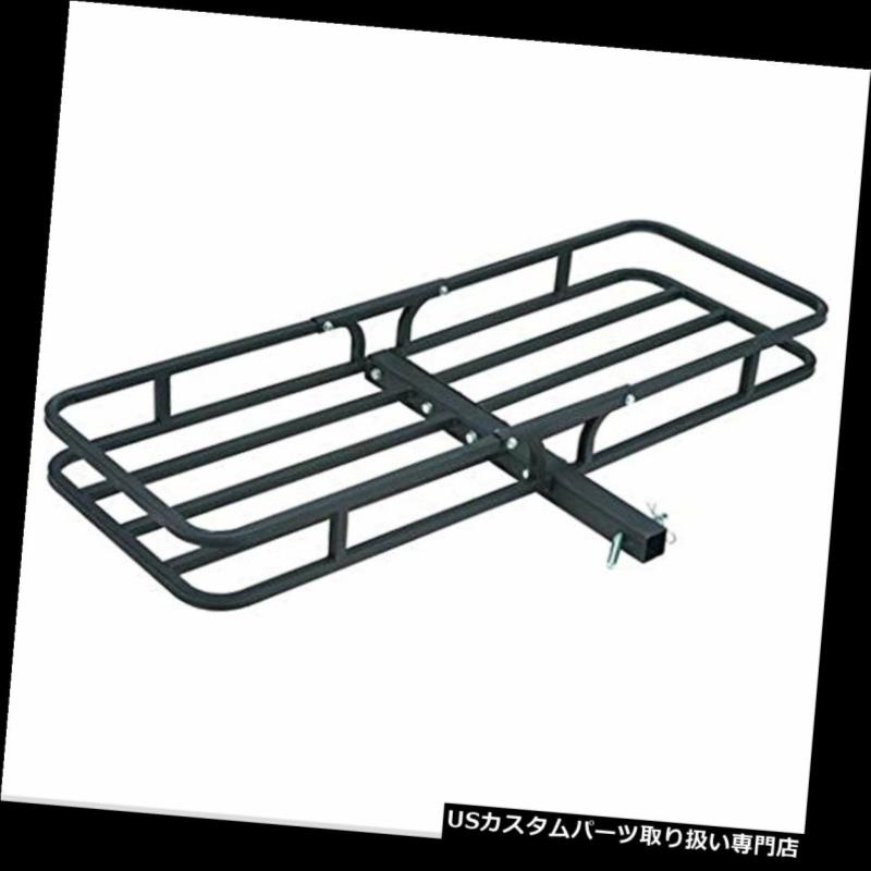 カーゴ ルーフ キャリア ヒッチマウント式スチール製貨物運搬船用バスケット（容量500ポンド） Hitch Mounted Steel Cargo Carrier Basket (500 Lb. Capacity 【並行輸入品】
