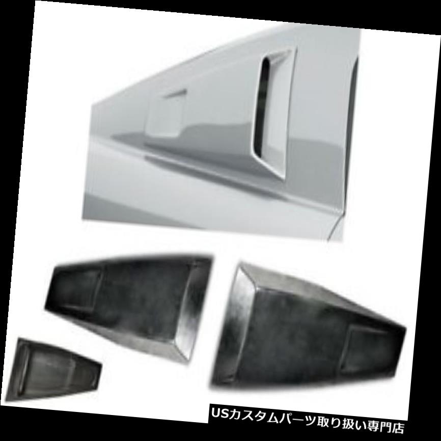 ウィンドウルーバー 05-09用マスタングペア未塗装ブラックリアクォーターPUウィンドウカバールーバースクープ FOR 05-09 MUSTANG PAIR UNPAINTED BLACK REAR QUARTER PU WINDOW COVER LOUVER SCOOP 【並行輸入品】 47,850円
