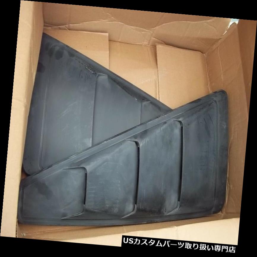 ウィンドウルーバー マスタング：MMDクォーターウィンドウルーバー - 未塗装（05-14クーペ）GT OR 6 Mustang: MMD Quarter Window Louvers - Unpainted (05-14 Coupe) GT OR 6 【並行輸入品】 45,012円