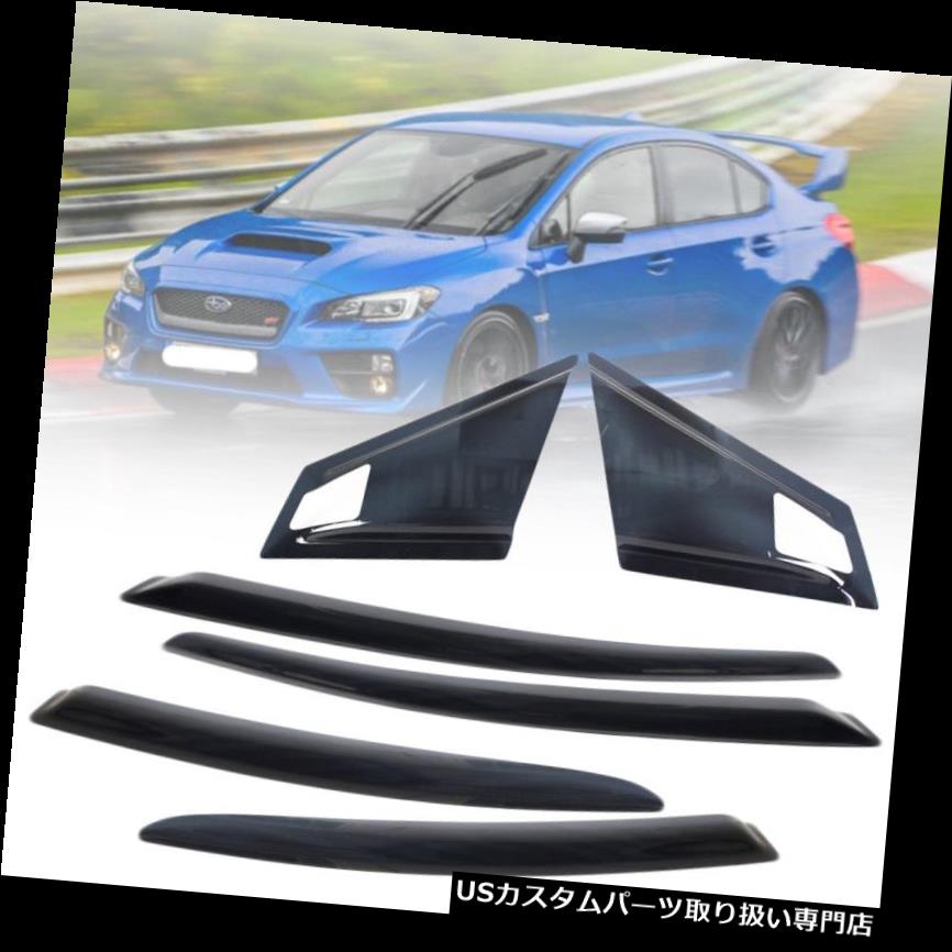 ウィンドウルーバー 今日の出荷は？SUBARU WRX STI WINDOW LOUVER VENT + WINDOW VISORレインシェード Ship Today！FOR SUBARU WRX STI WINDOW LOUVER VENT + WINDOW VISOR RAIN SHADE 【並行輸入品】
