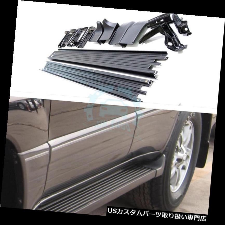 サイドステップ Lexus LX470 4700 04-2007 2Xのためのアルミ合金の連続した板Nerf棒側面ステップ Aluminium Alloy Running Board Nerf Bar Side Step For Lexus LX470 4700 04-2007 2X 【並行輸入品】