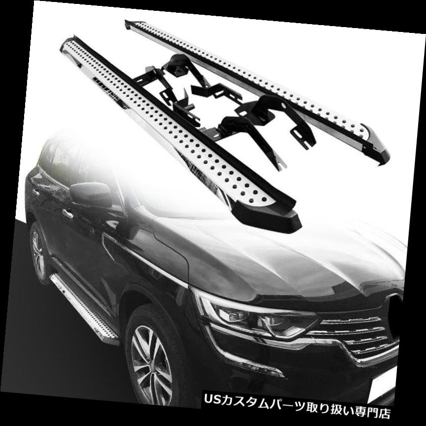 サイドステップ Renault Koleos 2016-2018用ペアプラットフォームIboardランニングボードサイドステップ Pair Platform Iboard Running Board Side Step for Renault Koleos 2016-2018 【並行輸入品】