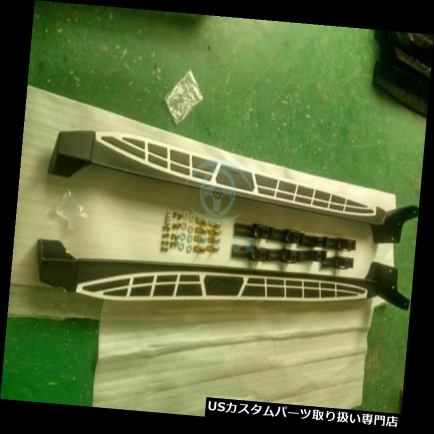 サイドステップ Skoda Kodiaq 2017-2018用アルミサイドステップランニングボードNerfバートリムフィット Aluminum Side Step Running Board Nerf Bar Trim Fit For Skoda Kodiaq 2017-2018 【並行輸入品】