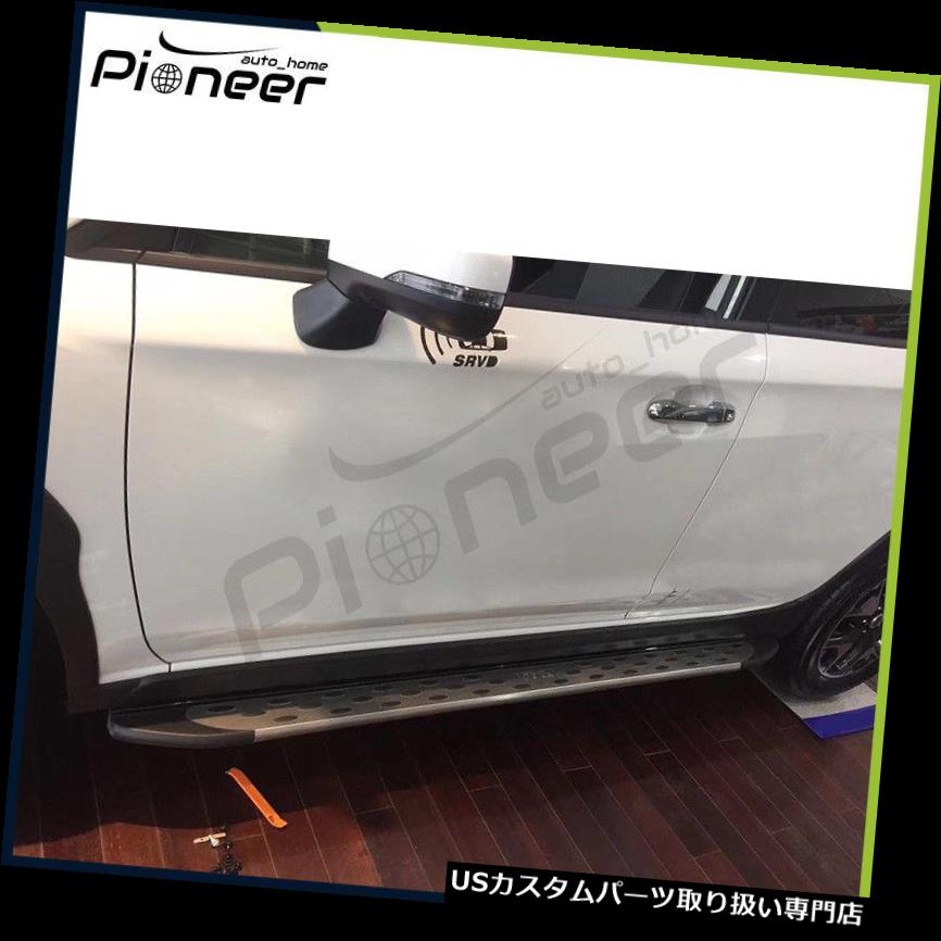 サイドステップ サイドステップNerfバーランニングボードプロテクタースバルXV Crosstrek 2018に適合 Side Step Nerf Bar Running Boards Protectors Fit for Subaru XV Crosstrek 2018 【並行輸入品】